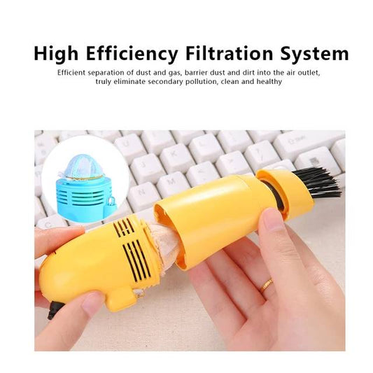 Mini Keyboard Vaccum Brush